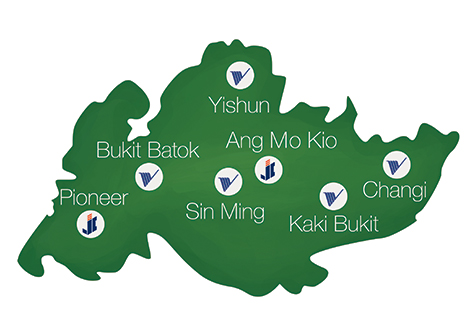 DirectAsia Partner Vicom Map