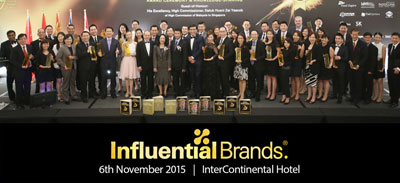 Influential Brands Award 2015 Group Photo